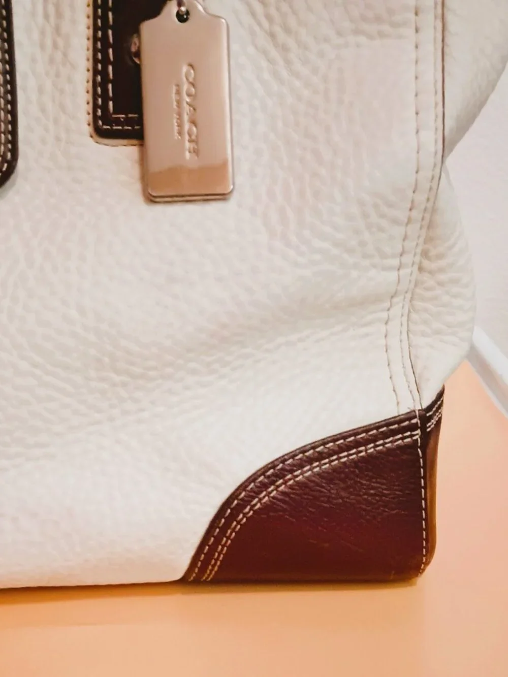 Coach legacy white